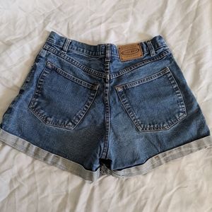 High Waisted Denim Shorts